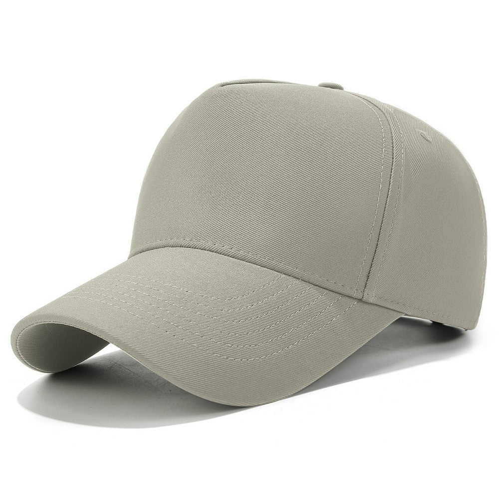 Men Women Baseball Cap Fashion Plain High Crown Sunproof Adjustable Snapback Hat