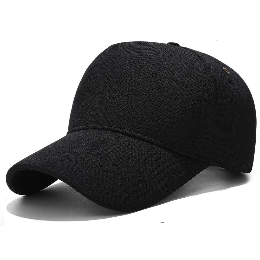 Four Seasons Baseball Cap Men Women High Crown Sun Protection Hat with Copper Ring Vent Holes