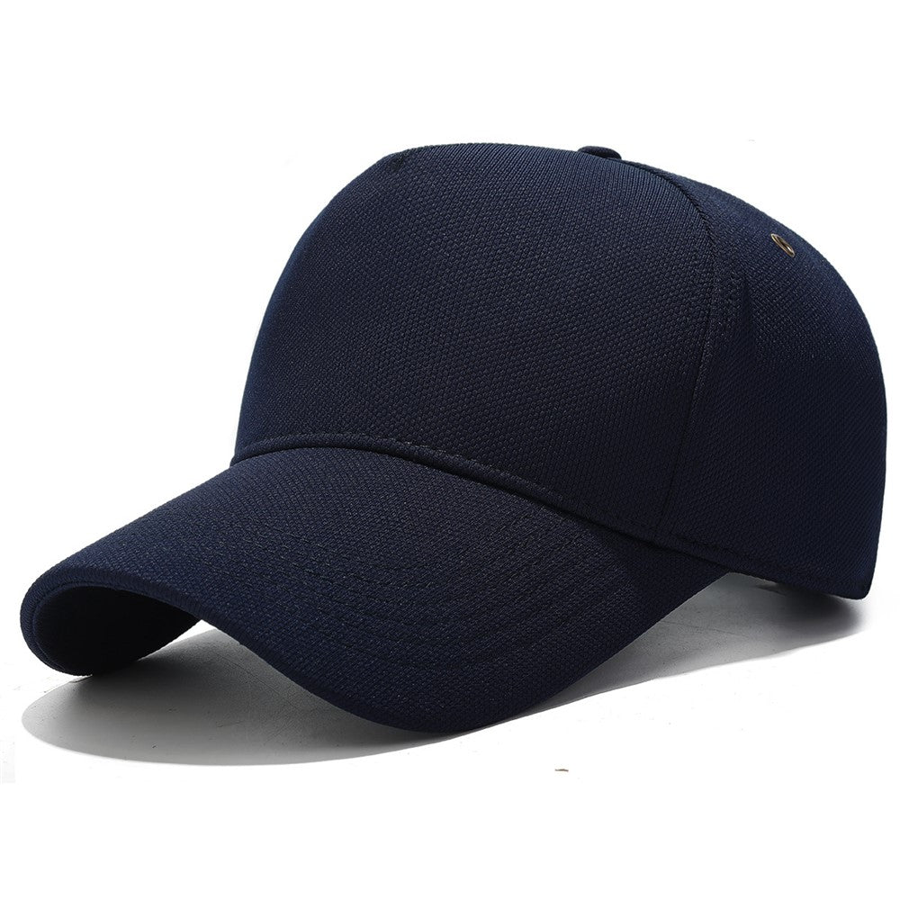 Four Seasons Baseball Cap Men Women High Crown Sun Protection Hat with Copper Ring Vent Holes