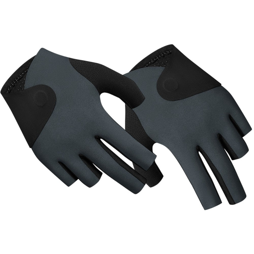XG92 1 Pair Professional Billiard Glove with Magnetic Clasp Non Slip Open Finger Snooker Pool Glove