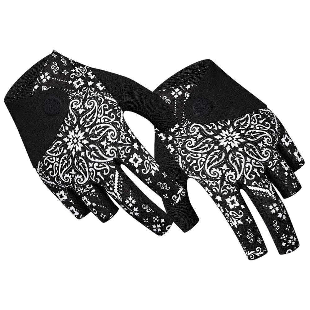 XG92 1 Pair Professional Billiard Glove with Magnetic Clasp Non Slip Open Finger Snooker Pool Glove