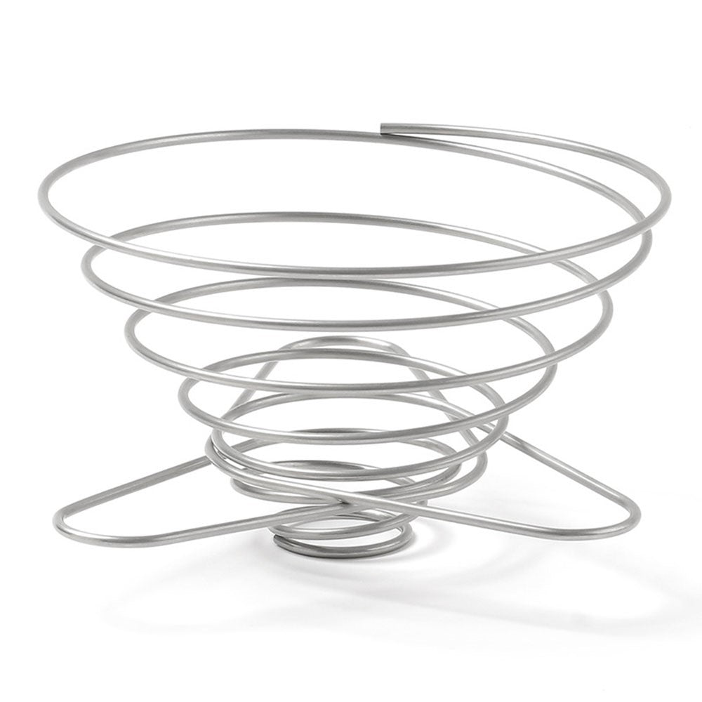 HALIN Cone Shape Stainless Steel Coffee Filter Basket Foldable Coffee Dripper Stand BPA Free, No FDA Certificate
