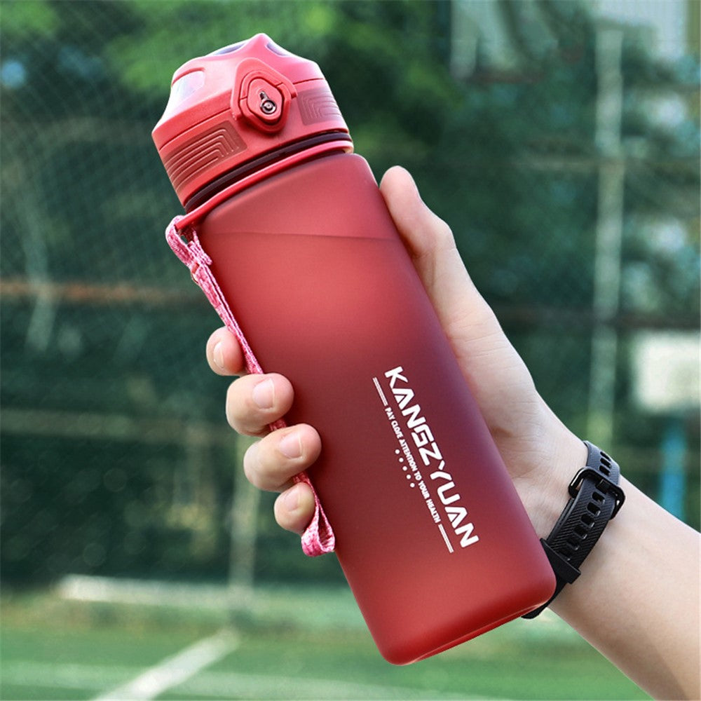 KANGZYUAN 8082 650ml Outdoor Sports Leak Proof Water Bottle Tritan Drinkware BPA Free, No FDA Certificate