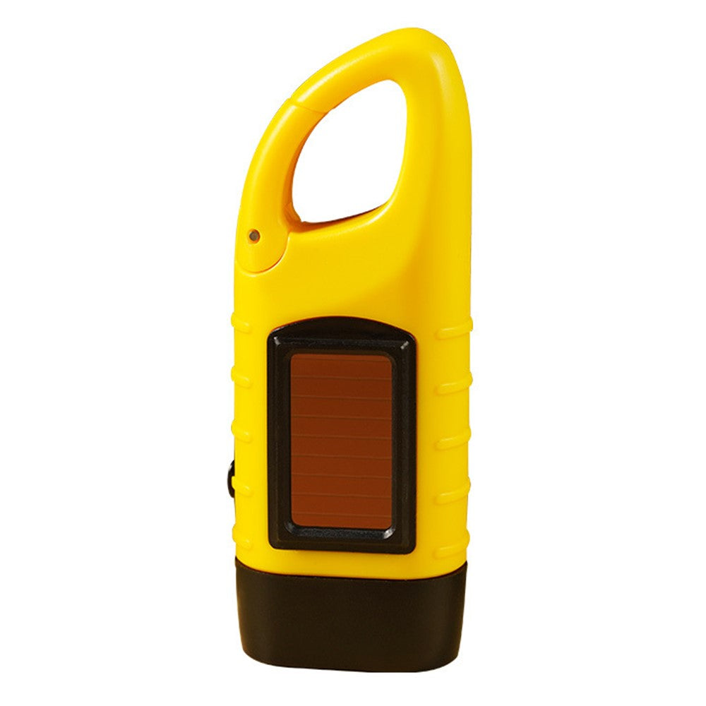 AOTU Outdoor Emergency Solar Power Hand Crank Flashlight LED Hand Crank Power Lights