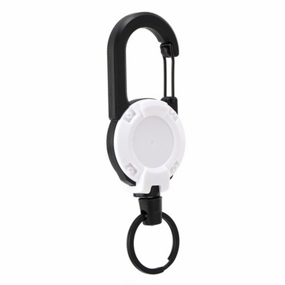 HS-6890 Automatic Retractable Wire Rope Anti-Theft Tactical Keychain Buckle