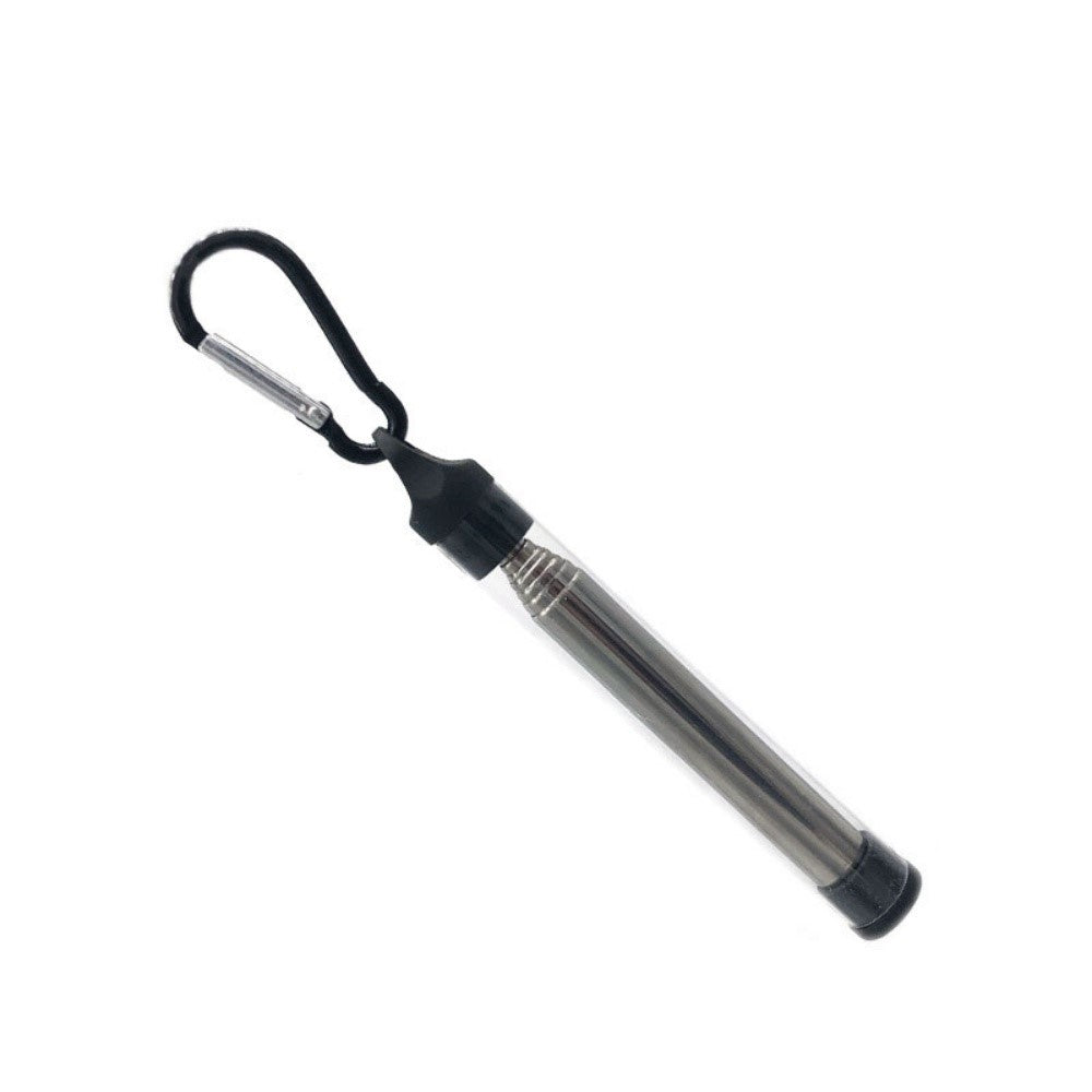 304 Stainless Steel Fire Blowing Tube Outdoor Camping Retractable Fire Blowing Stick