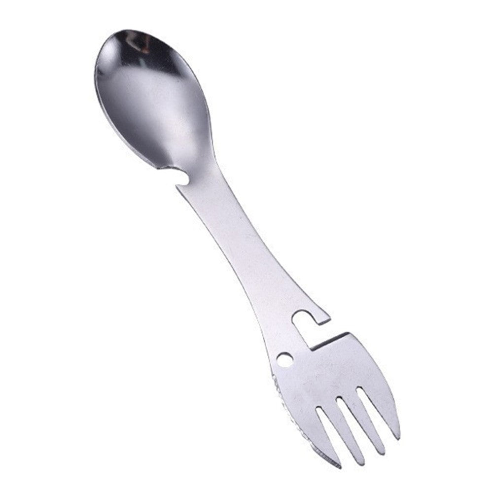 DY6989 Spork Stainless Steel Spoon Fork Knife Bottle Can Opener BPA-Free, No FDA
