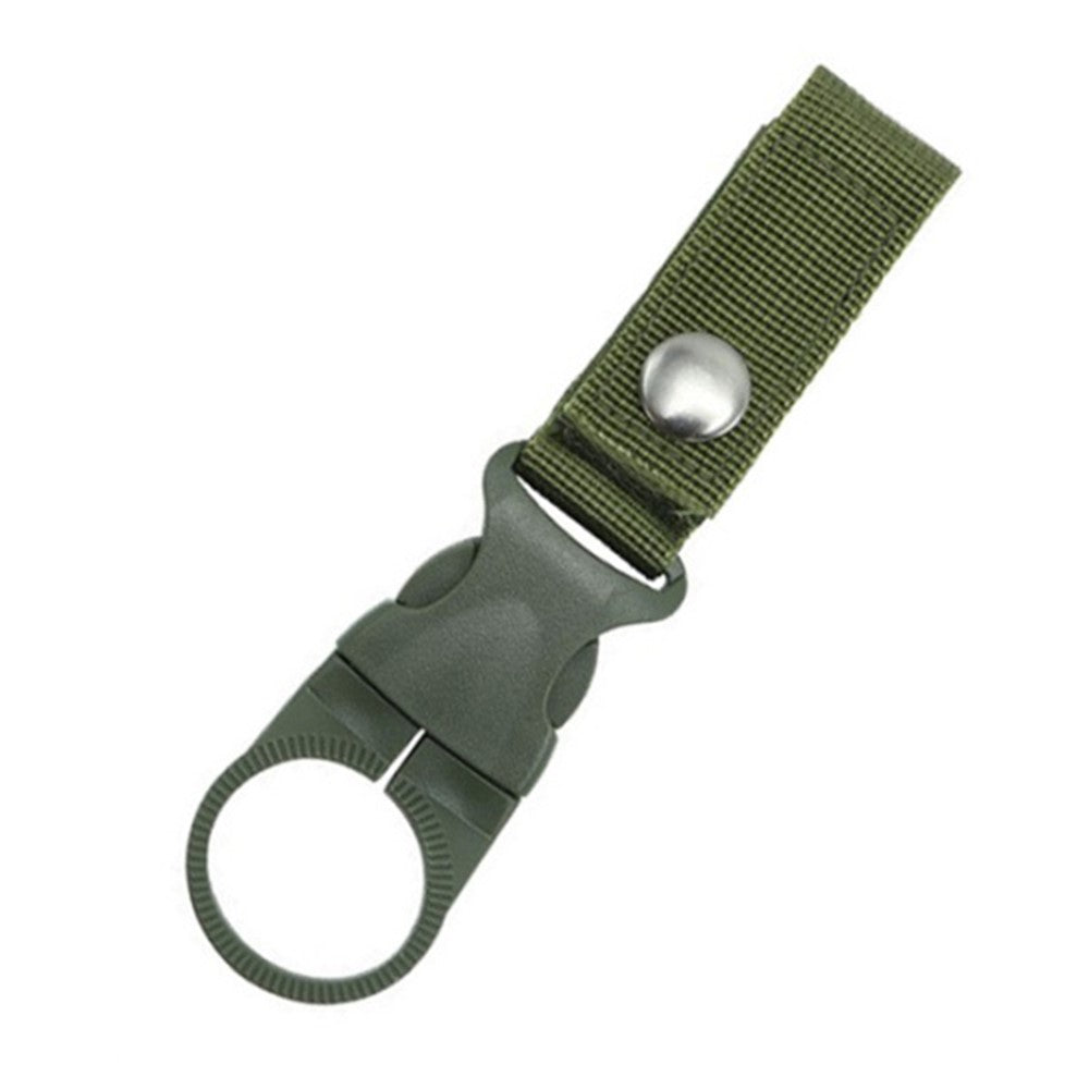 DH50 Hanging Bottle Buckle Carabiner Ring Holder Nylon Webbing Strap