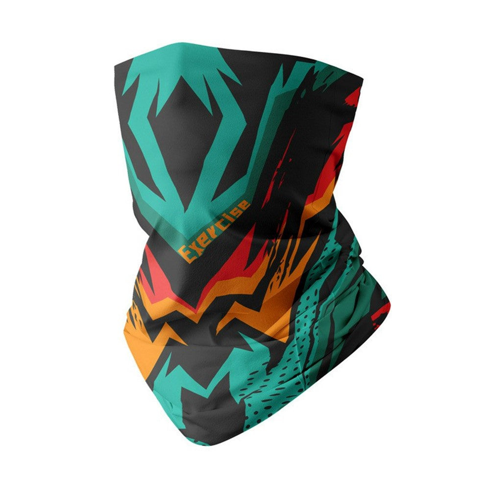 YD Outdoor Fishing Ice Silk Face Mask Anti-UV Cycling Neck Gaiter, 25*50cm