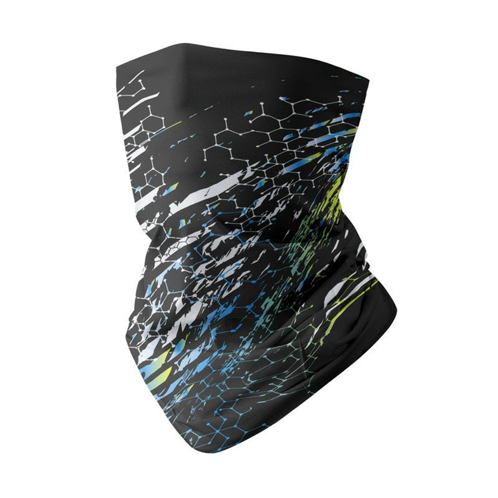 YD Outdoor Fishing Ice Silk Face Mask Anti-UV Cycling Neck Gaiter, 25*50cm