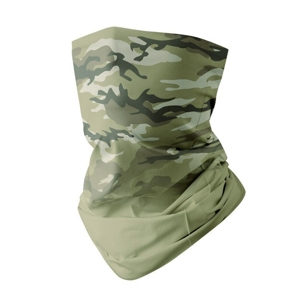 YD Outdoor Fishing Ice Silk Face Mask Anti-UV Cycling Neck Gaiter, 25*50cm