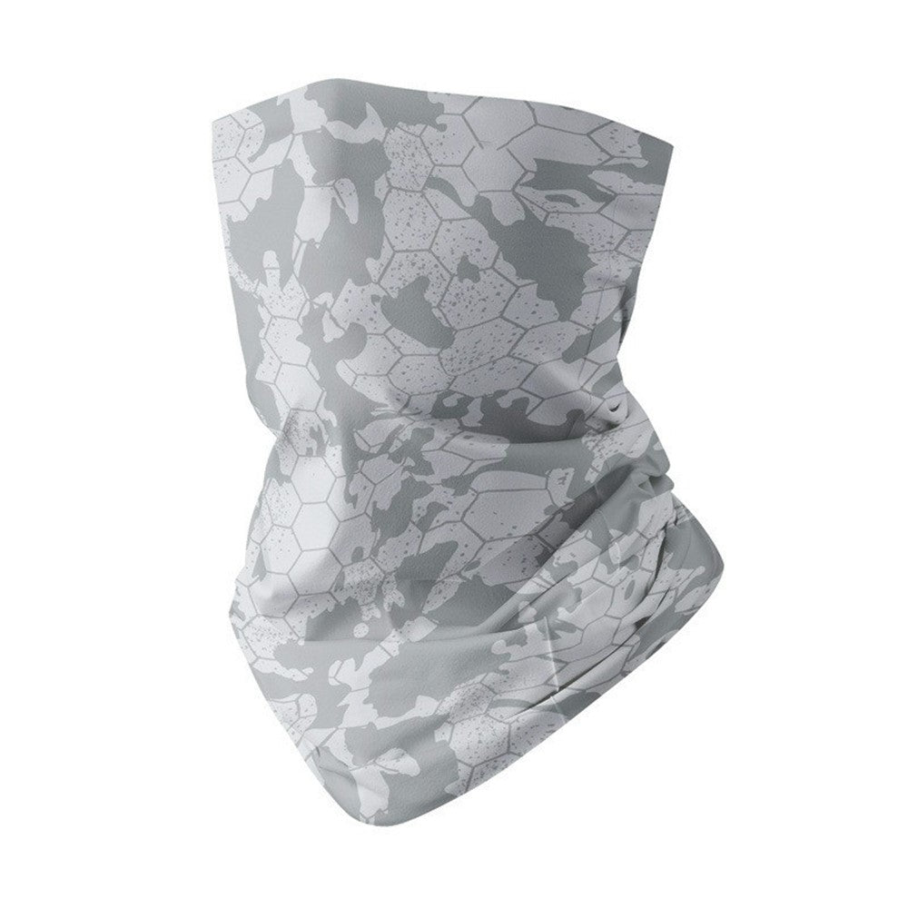 YD Outdoor Fishing Ice Silk Face Mask Anti-UV Cycling Neck Gaiter, 25*50cm