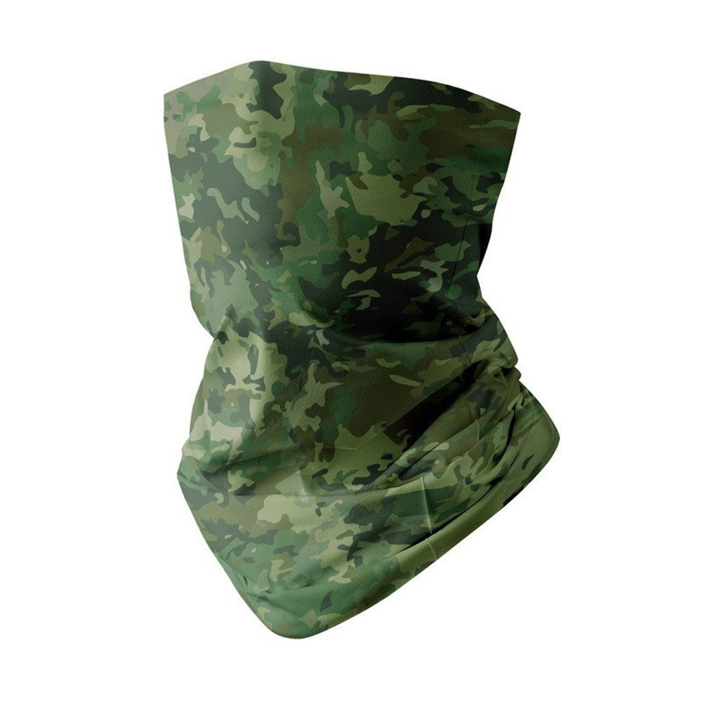 YD Outdoor Fishing Ice Silk Face Mask Anti-UV Cycling Neck Gaiter, 25*50cm