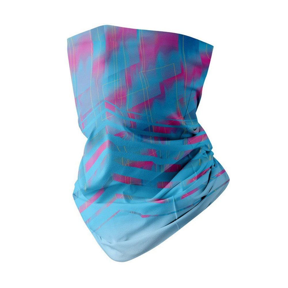 YD Outdoor Fishing Ice Silk Face Mask Anti-UV Cycling Neck Gaiter, 25*50cm