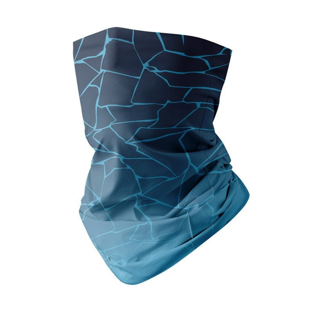 YD Outdoor Fishing Ice Silk Face Mask Anti-UV Cycling Neck Gaiter, 25*50cm