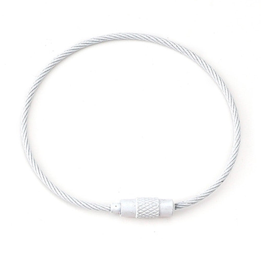 YH0589 Multifunction Steel Wire Keychain Cable Key Ring Key Chain