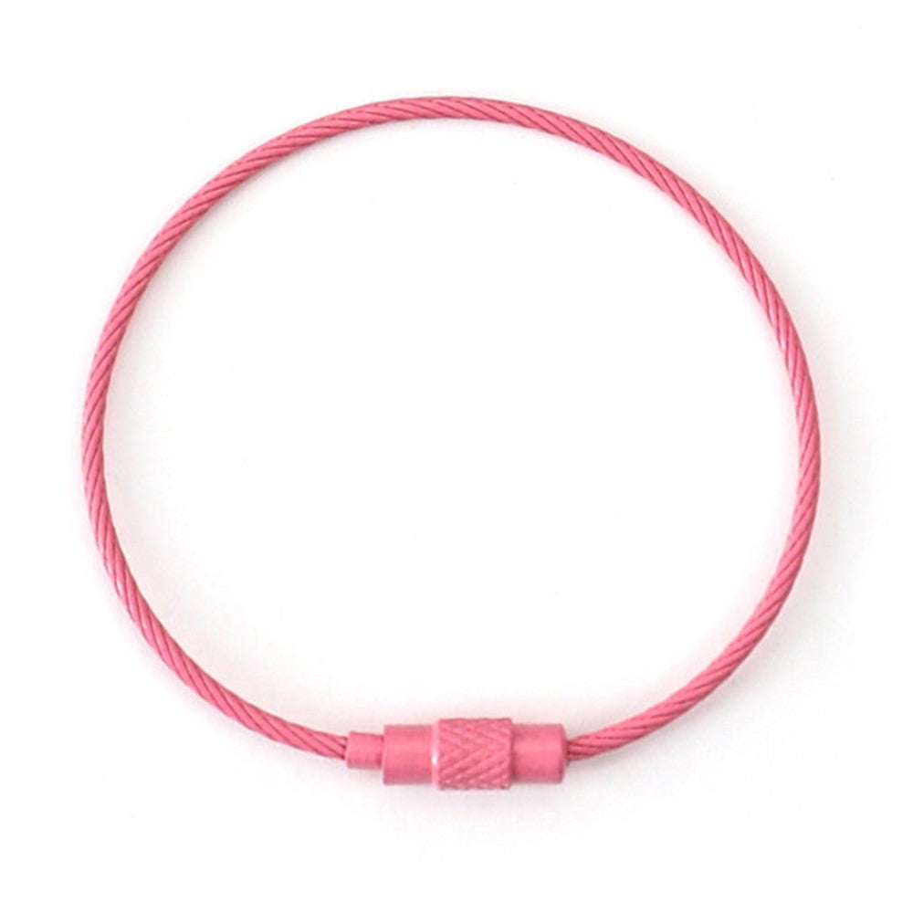 YH0589 Multifunction Steel Wire Keychain Cable Key Ring Key Chain