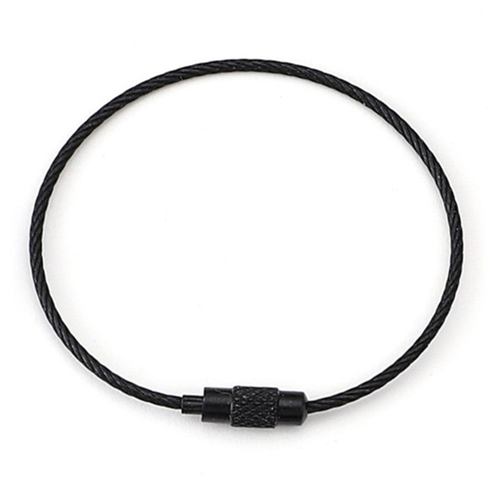 YH0589 Multifunction Steel Wire Keychain Cable Key Ring Key Chain