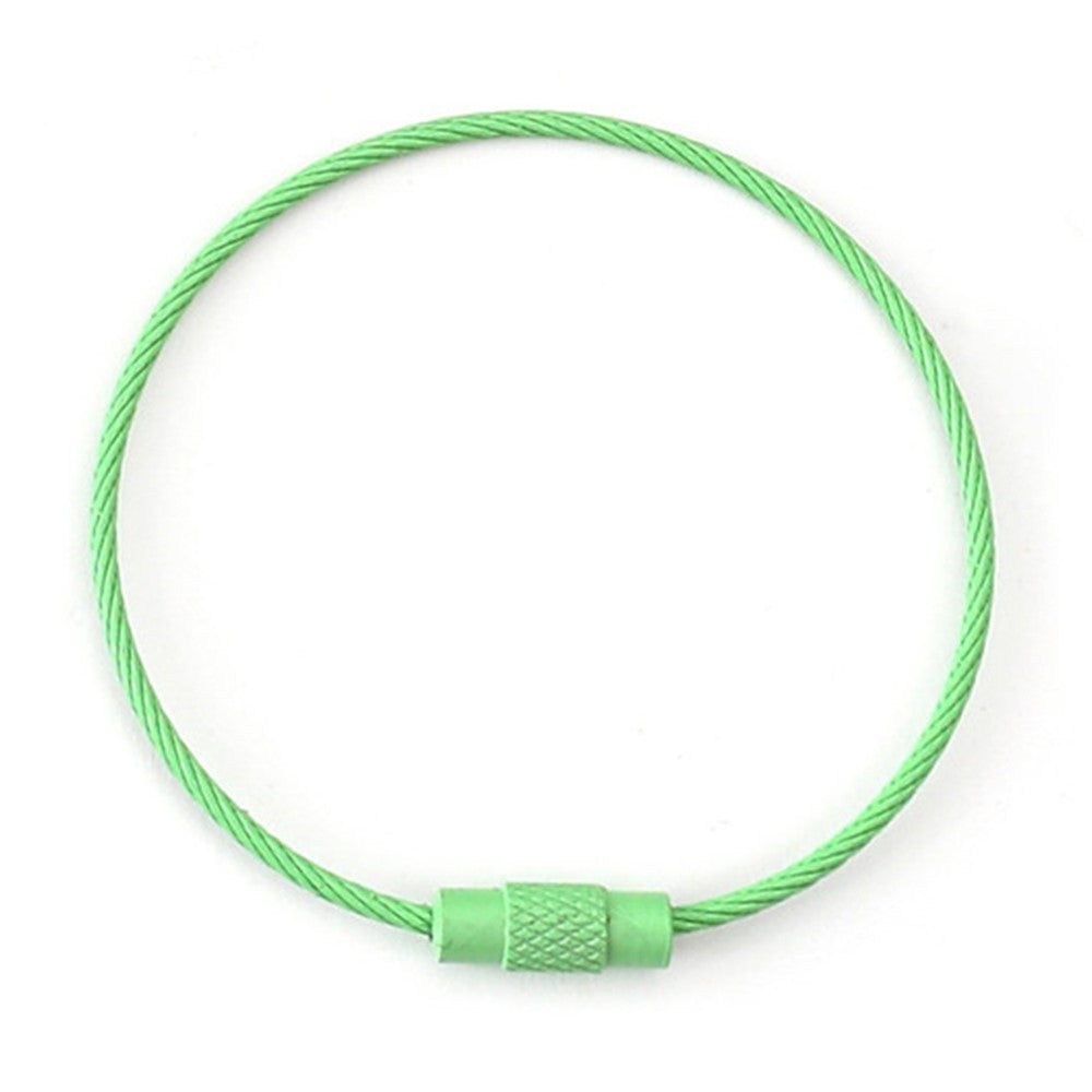 YH0589 Multifunction Steel Wire Keychain Cable Key Ring Key Chain