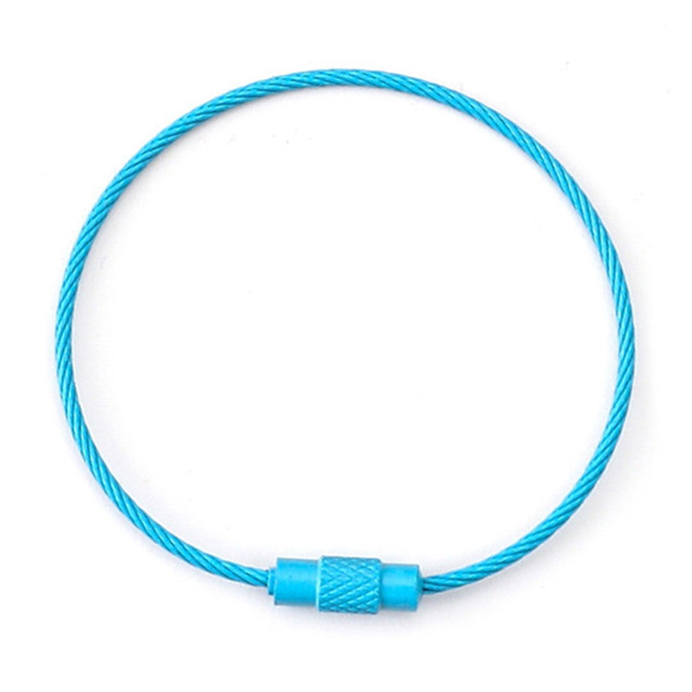 YH0589 Multifunction Steel Wire Keychain Cable Key Ring Key Chain