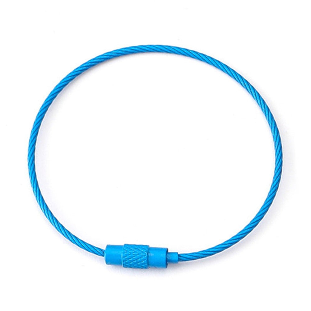 YH0589 Multifunction Steel Wire Keychain Cable Key Ring Key Chain