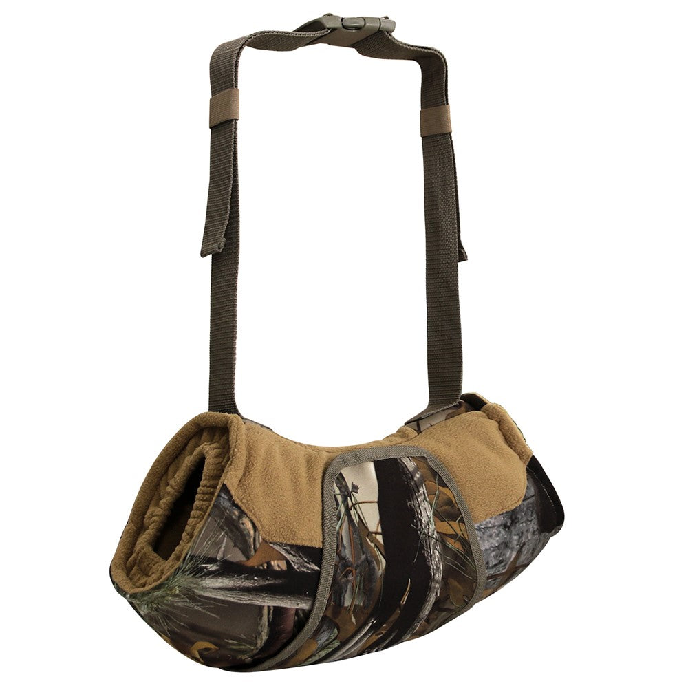 850908 47x27cm Camouflage Hand Muff with Clear Window for Winter Hunting