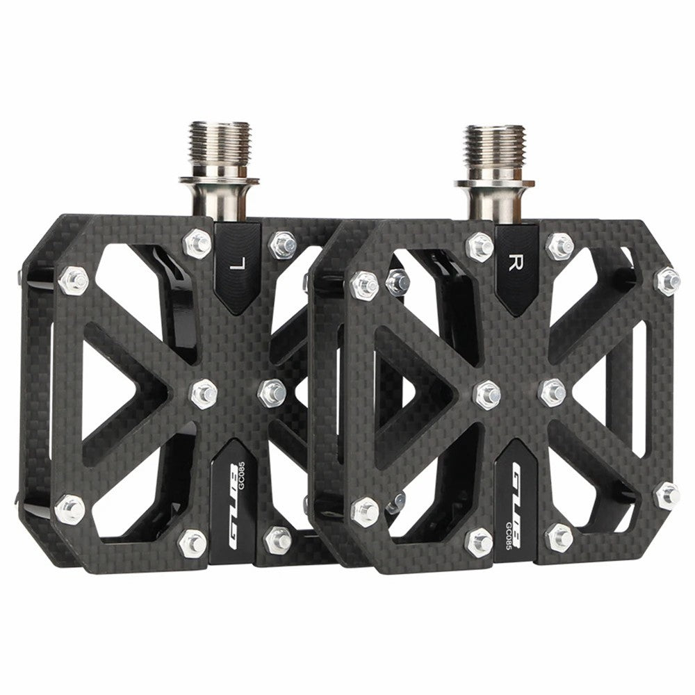 GUB GC085 Anti-Slip Bicycle Pedals Triple Bearing Carbon Fiber Mountain Bike Cycling Pedals