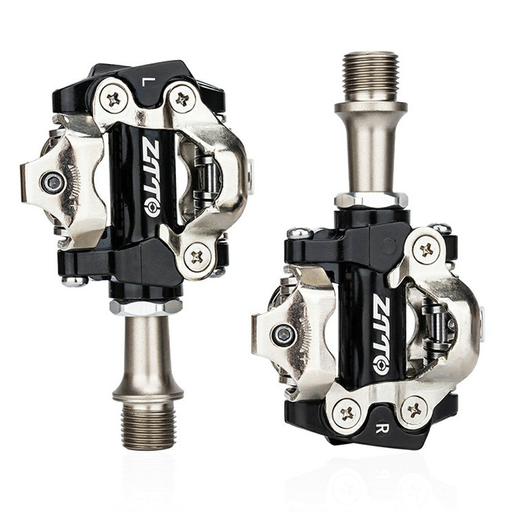 ZTTO M101 1 Pair Cycling MTB Bike Pedals Aluminum Alloy Self-Locking Bicycle SPD Bearing Pedals