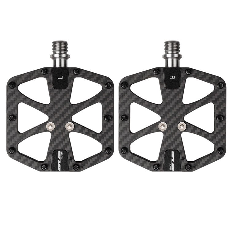 GUB GC086 1 Pair Carbon Fiber Pedals Triple Sealed Bearings Bicycle Pedals for Mountain Bike Road Bike
