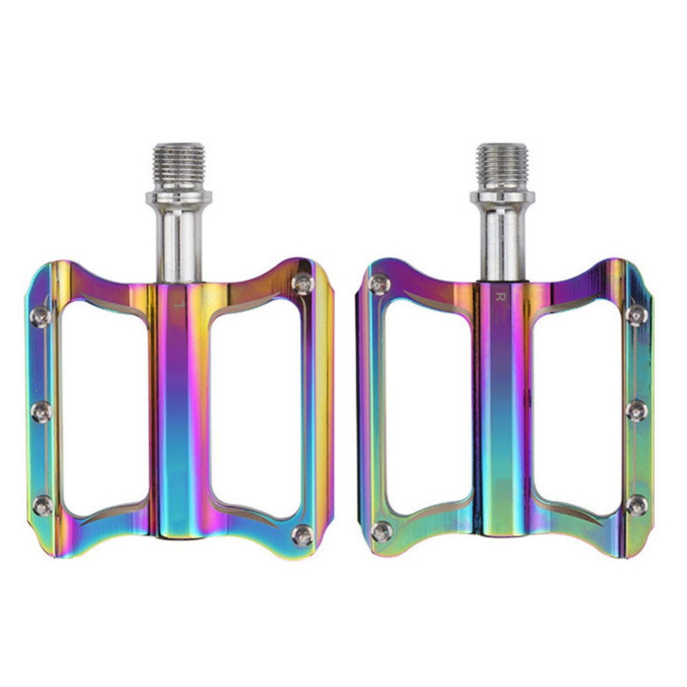 LUNJE XT-T001 1 Pair Bicycle Pedals Aluminum Alloy Mountain Bike Bearing Pedals