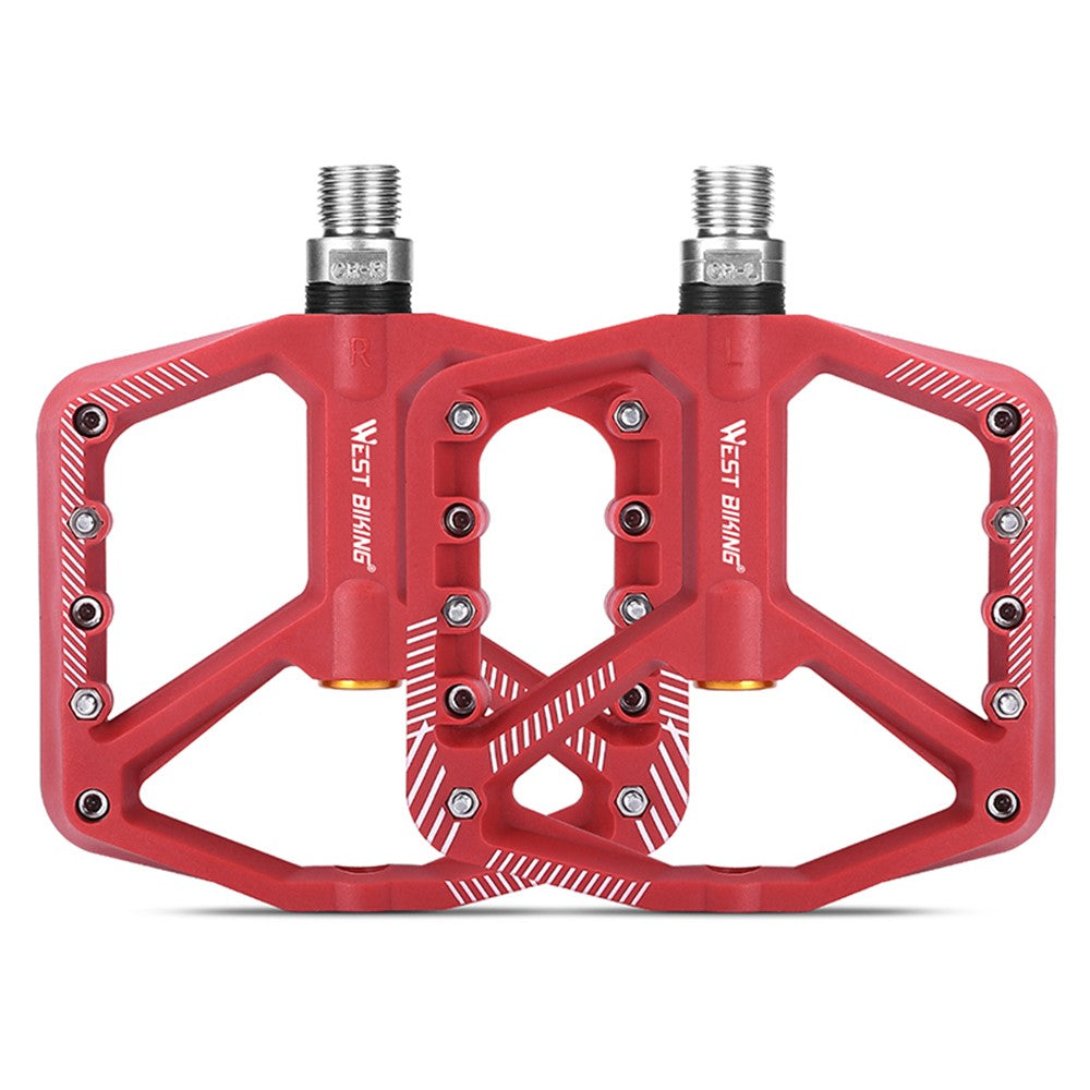 WEST BIKING YP0802095 1 Pair MTB Bike Pedals Non-Slip Mountain Bike Nylon Pedals Bicycle Accessories