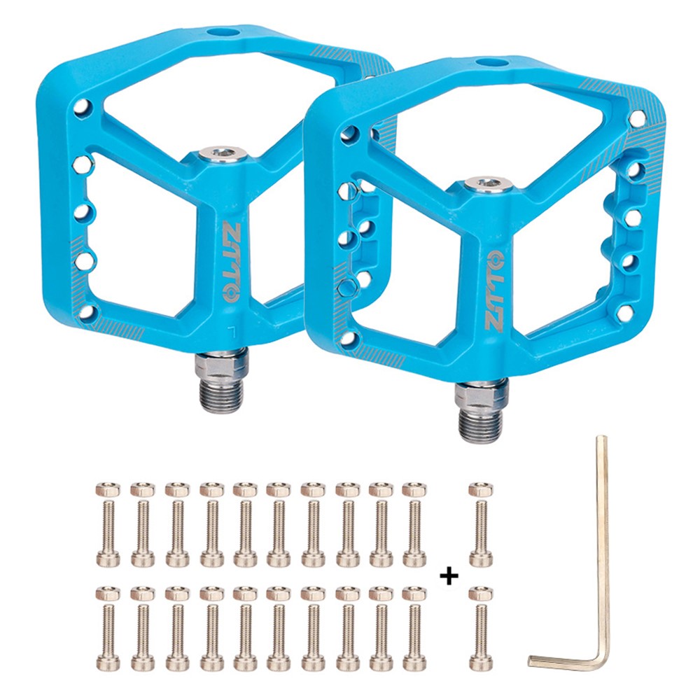 ZTTO MG005 1 Pair Mountain Road Bike Pedals Widen Anti-slip Nylon Pedals
