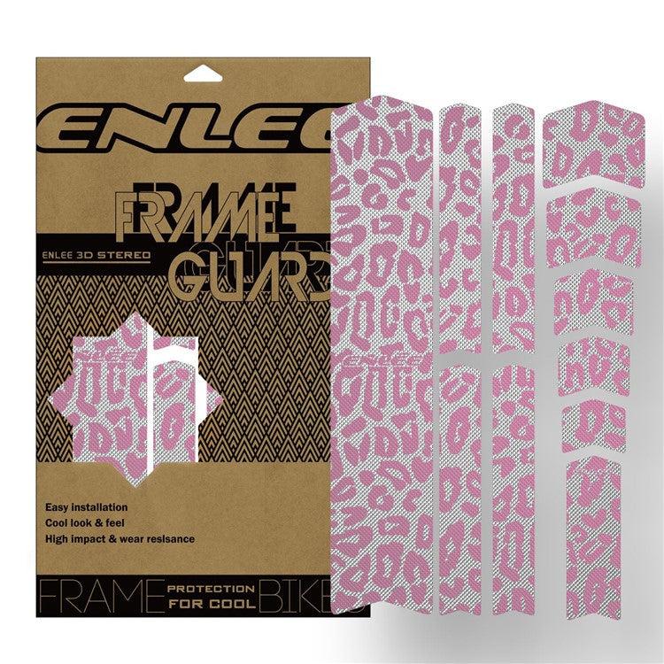 ENLEE 6161313 1 Set Bike Frame Protection Stickers Waterproof Bicycle Frame Guard Decals