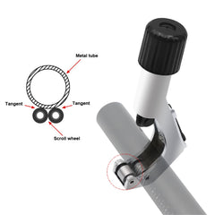 RIDERACE RR9062 Bicycle Tube Cutting Tool for Fork Handlebar Seatpost Fits Alloy Steel Brass Titanium Pipe Dia.6-42mm or 4-28mm