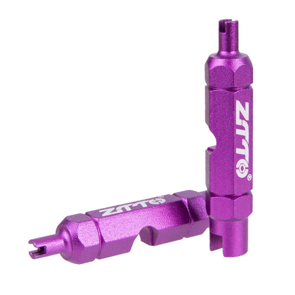 ZTTO Bike Tire Valve Core Remover Aluminum Alloy Bicycle Valve Extender Remove Install Tool