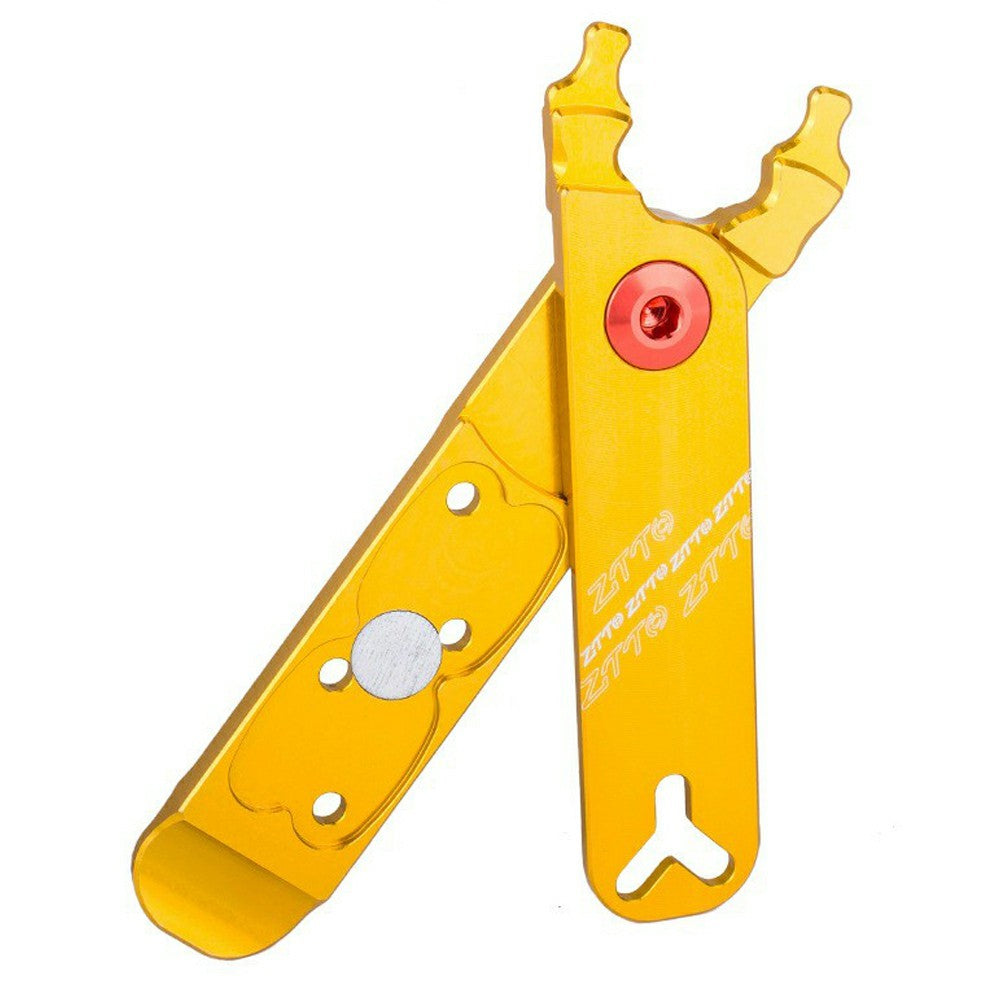 ZTTO MSKQ 4-in-1 Bicycle Chain Link Remover Aluminum Alloy Tire Prying Valve Core Removal Tool