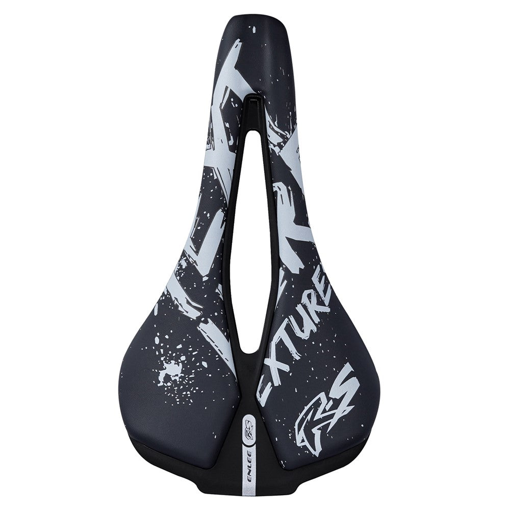 ENLEE RS Sport Saddle EVA+PU Microfiber Leather Cycling Bike Hollow Breathable Seat