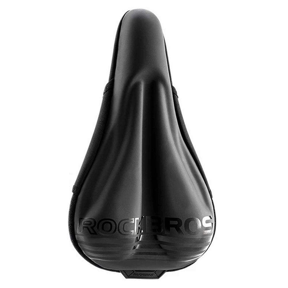 ROCKBROS Bike Cycling Saddle Cover Shock-absorption Silicone Bicycle Seat Cushion