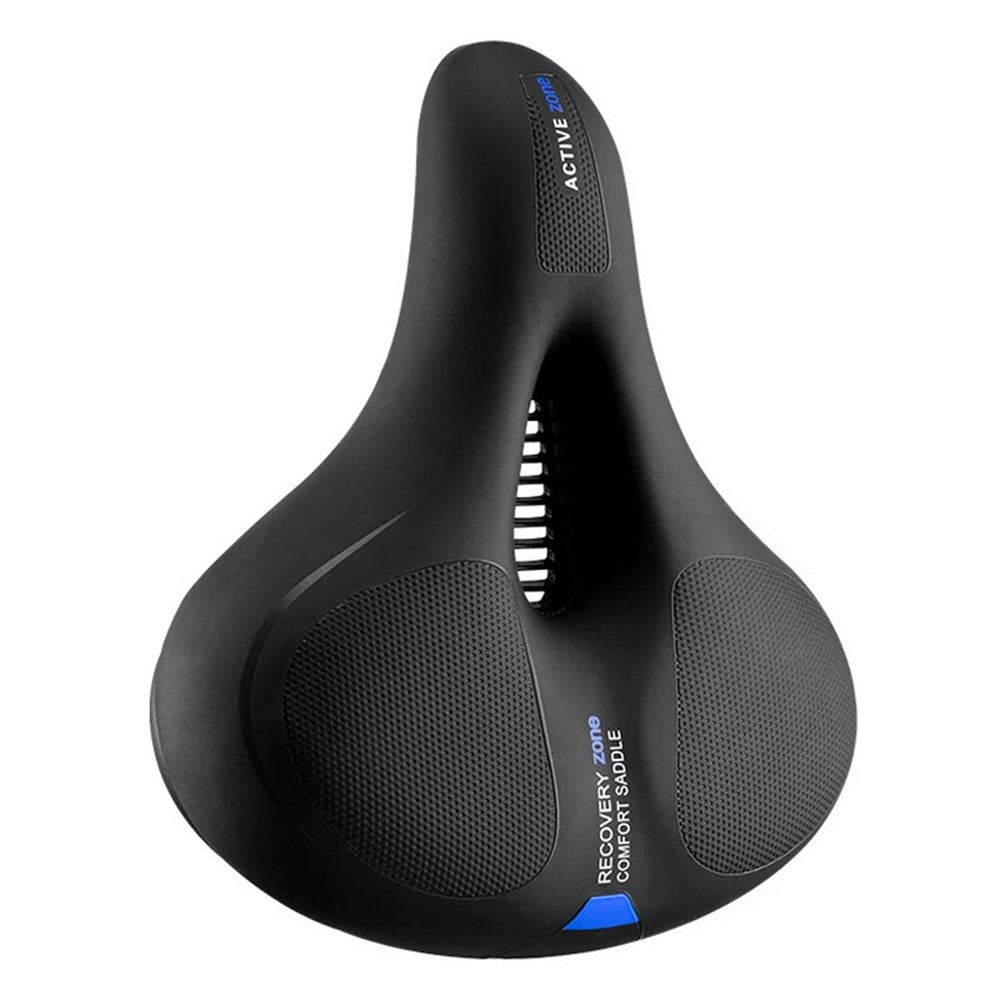 ROCKBROS AQ-6090 PU Leather+Memory Foam Bike Seat Saddle Breathable Bicycle Seat Cushion
