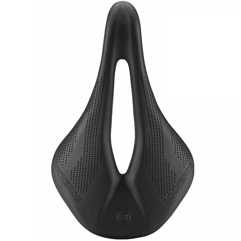 ROCKBROS Microfiber Leather+Carbon Fiber Bike Seat Saddle Breathable Bicycle Seat Cushion