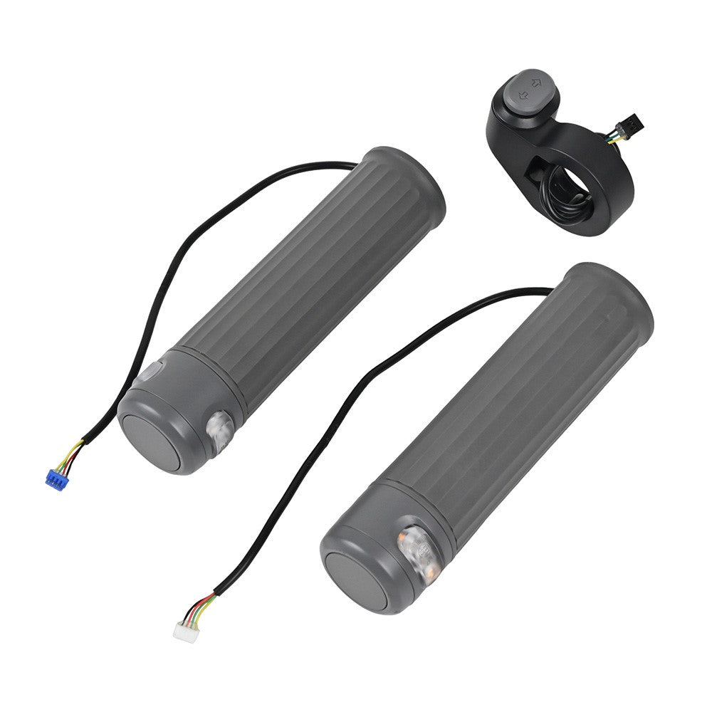 LYP4056 1Pair Handlebar Grips for Xiaomi Electric Scooter 4 Pro Plus / 4 Pro Max Handlebar Cover with Turn Signal