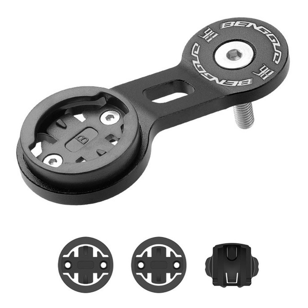 BENGGUO BG-2118 Aluminum Alloy Bike Computer Mount Stand Bracket Without Silicone Phone Holder