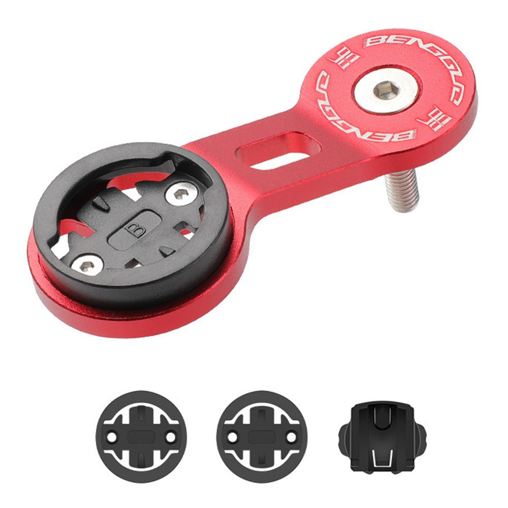 BENGGUO BG-2118 Aluminum Alloy Bike Computer Mount Stand Bracket Without Silicone Phone Holder