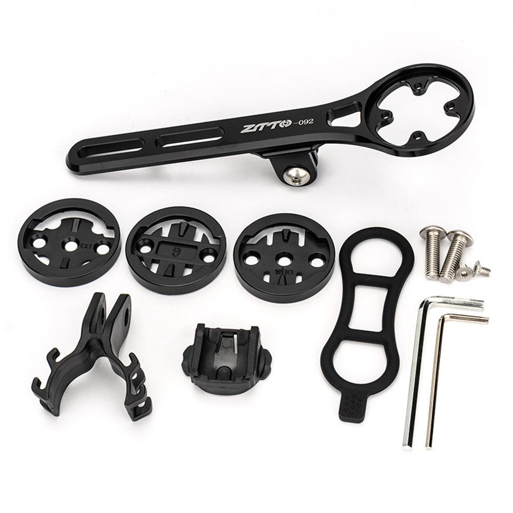 ZTTO SPM-092 Aluminum Alloy Bicycle Computer Mount Extension Bracket Compatible with Garmin / Cateye / Bryton / Wahoo