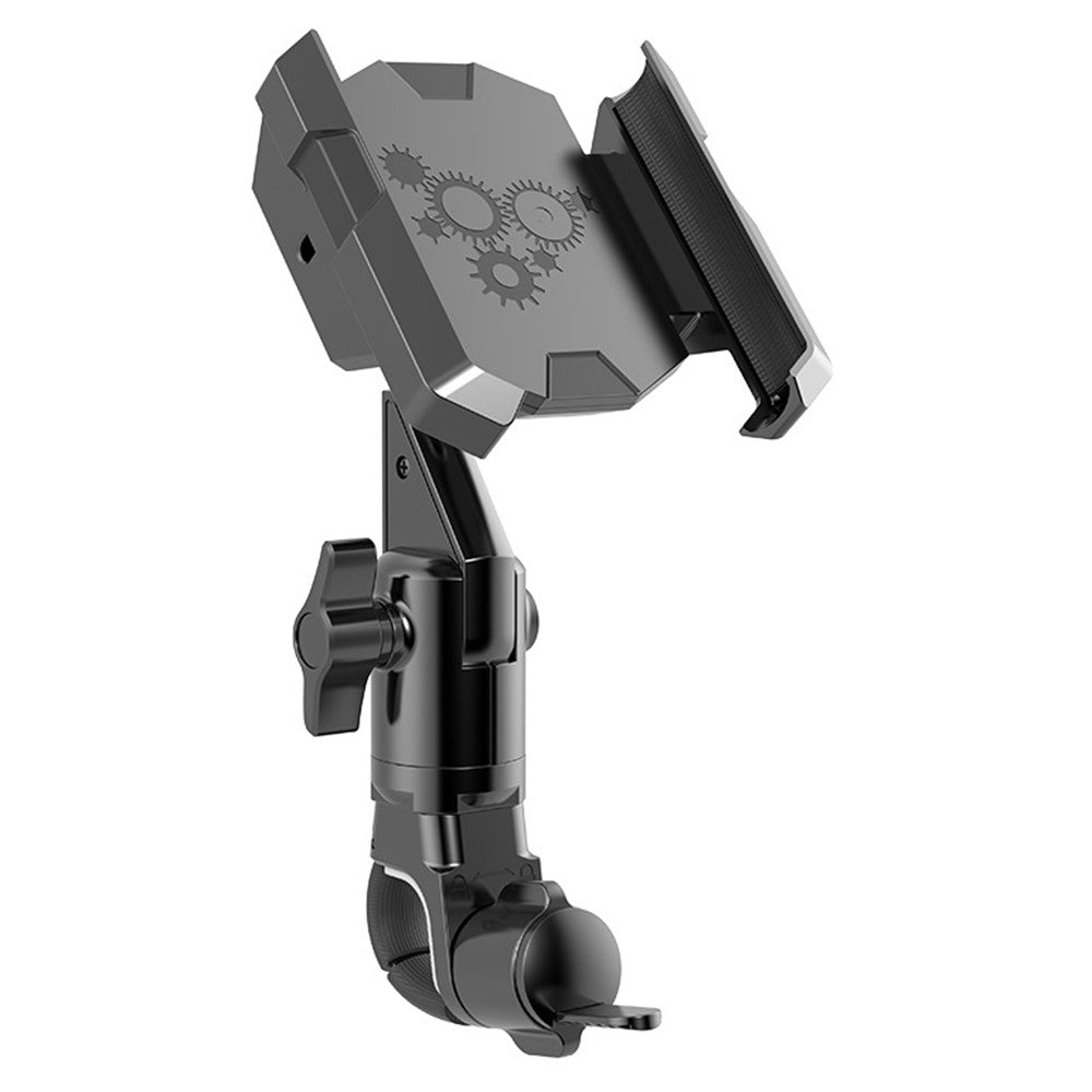 JGX002 Bike Motorcycle Phone Mount 360 Degree Rotation Anti Shake Handlebar Bracket for Bicycle