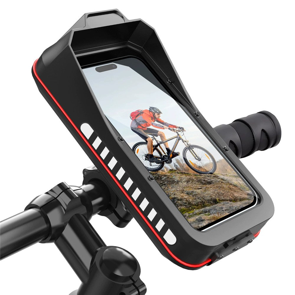 HL-176A Bicycle Handlebar Quick Release Phone Mount Shockproof Cellphone Holder Bracket for Motorcycle