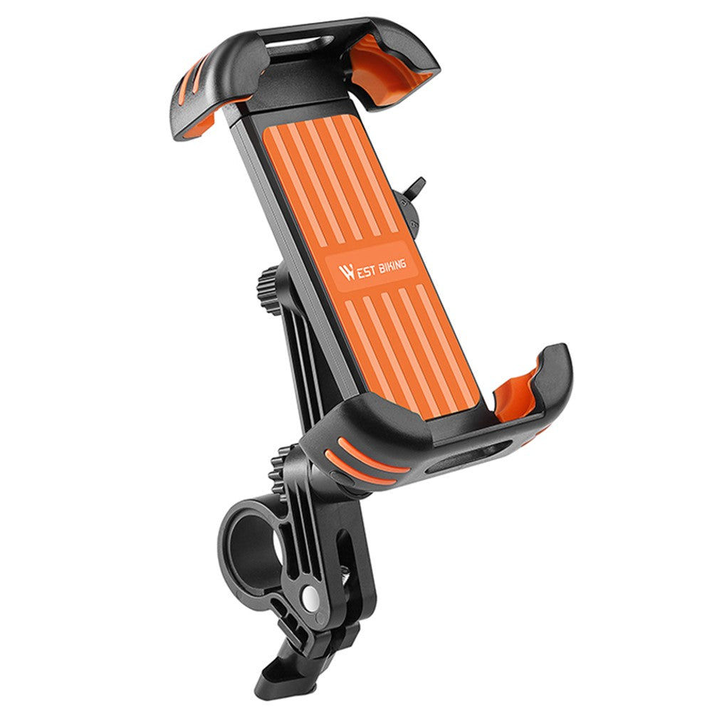 WEST BIKING YP0715062 / YP0715063 Electric Bike / Scooter / Mountain Bike / Motorcycle Handlebar / Rearview Mirror Mount Mobile Phone Holder Navigation Bracket