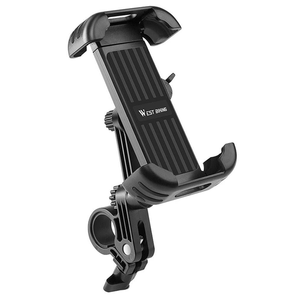 WEST BIKING YP0715062 / YP0715063 Electric Bike / Scooter / Mountain Bike / Motorcycle Handlebar / Rearview Mirror Mount Mobile Phone Holder Navigation Bracket