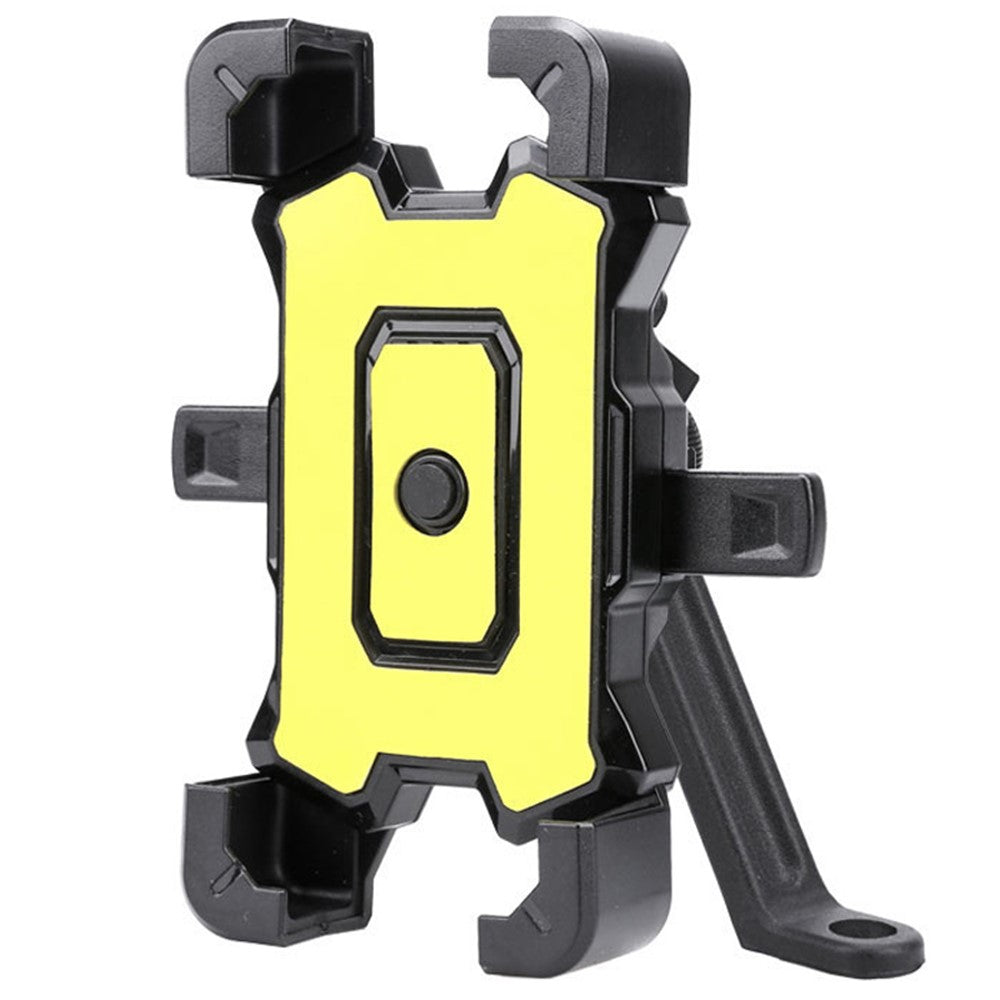 ABS+PC Phone Holder Motorcycle Bike Rearview Mirror Cellphone Mount for 4.8-6.8 inch Mobile Phones