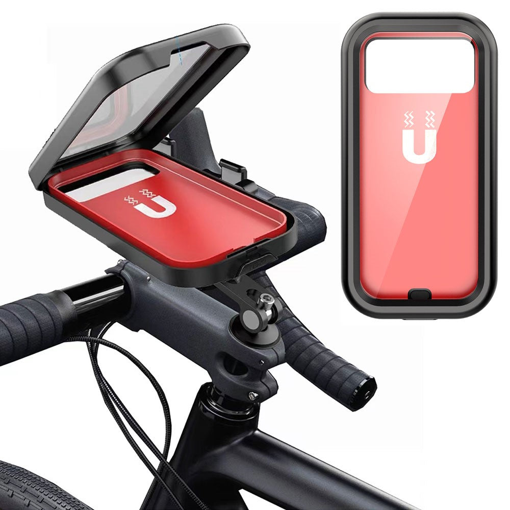 HL-159 Bicycle Stem Phone Mount Waterproof Bike Motorcycle Rotation Phone Holder Bracket